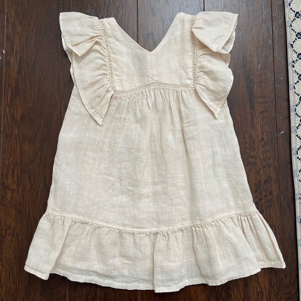 Zara Beige Baby Dress